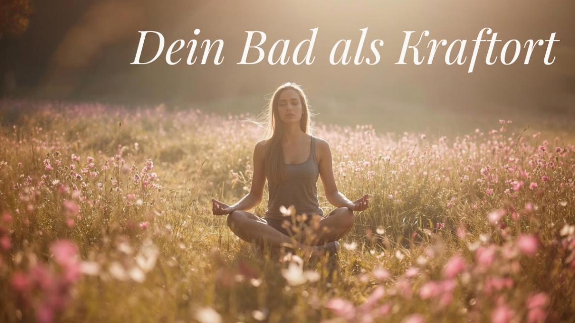 badezimmer rituale, meditation, theki, entspannung, raus aus dem alltag, relaxen, zur ruhe kommen, in der natur meditieren