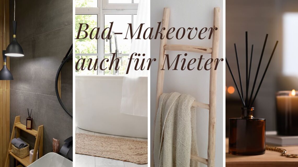 Bad-Makeover ohne Baustelle: 16 geniale & wohngesunde Ideen, die Dein altes Badzimmer sofort aufblühen lassen (auch für Mieter!)