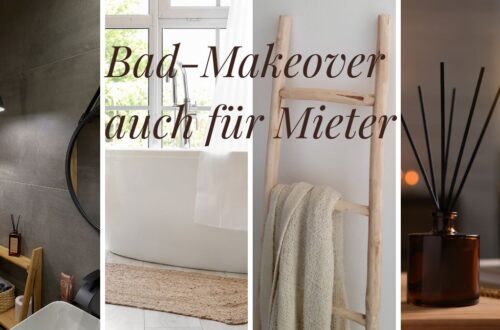 Bad-Makeover ohne Baustelle: 16 geniale & wohngesunde Ideen, die Dein altes Badzimmer sofort aufblühen lassen (auch für Mieter!)