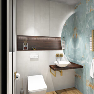Gäste-WC, badezimmer renovieren, online-badplanung
